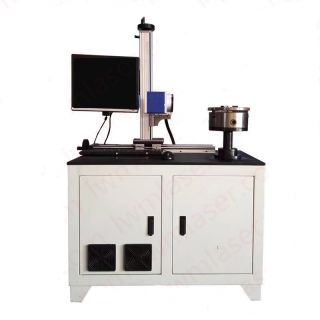 法蘭激光打標(biāo)機(jī)（法蘭、圓管等產(chǎn)品上標(biāo)刻）30W/50W/100W(YC-F30/YC-F50/YC-F100)